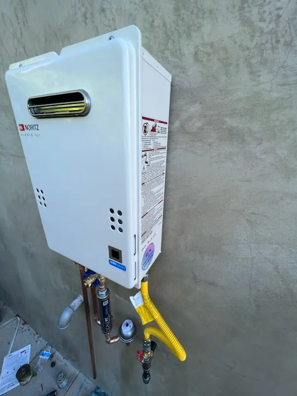 Tankless water heater installation for Zanesfield homes